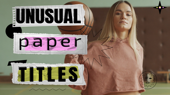 Photo of Unusual Paper Titles – Videohive 51317050
