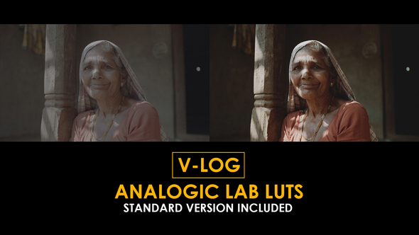 Photo of V-Log Analogic Lab and Standard Color LUTs – Videohive 51303131