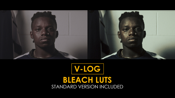 Photo of V-Log Bleach and Standard Color LUTs – Videohive 51443757