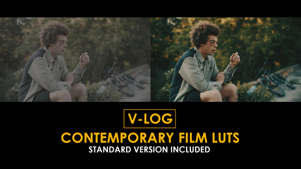 Photo of V-Log Contemporary Film and Standard Color LUTs – Videohive 51303142