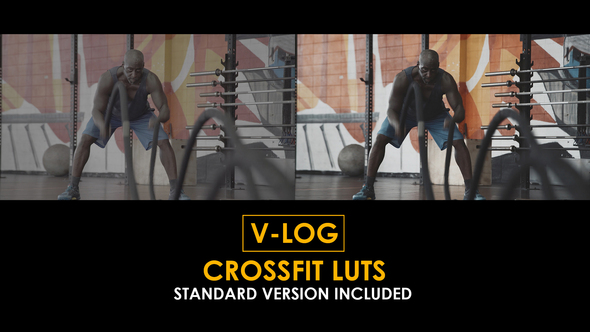 Photo of V-Log Crossfit and Standard Color LUTs – Videohive 51303158
