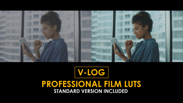 Photo of V-Log Professional Film and Standard LUTs – Videohive 51363249