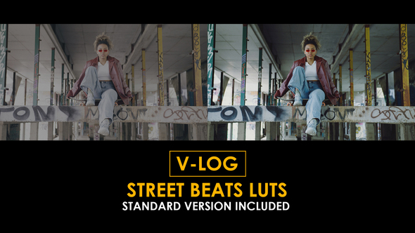 Photo of V-Log Street Beats and Standard Color LUTs – Videohive 51303372