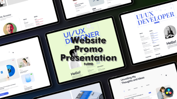 Photo of Website Promo Presentation – Videohive 51375784