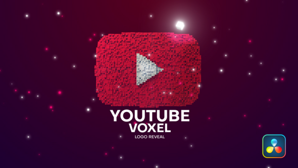 Photo of Youtube Voxel Pixel Logo Reveal – Videohive 51358595