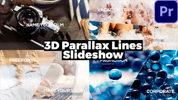 Photo of 3D Lines Slideshow – Videohive 41855449