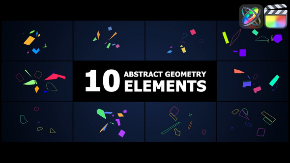 Photo of Abstract Geometry Elements | FCPX – Videohive 51666133