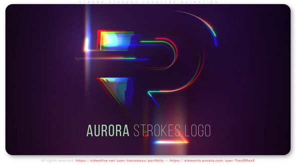 Photo of Aurora Strokes Logotype Animation – Videohive 51848905