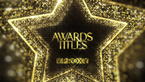 Photo of Awards Titles – Videohive 51943540
