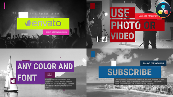 Photo of Bright Modern Slideshow | DaVinci Resolve – Videohive 51767549
