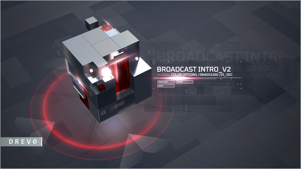 Photo of Broadcast Intro V_2/ 3D Cubes/ Glass/ New Modern/ Economics Opener/ TV Tonight Show/ Finance/ Promo – Videohive 40453239
