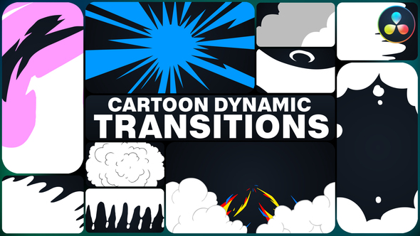Photo of Cartoon Dynamic Transitions for DaVinci Resolve – Videohive 51868822
