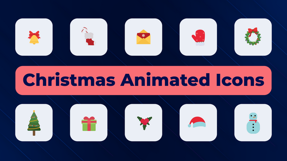 Photo of Christmas Animated Icons – Videohive 51872906