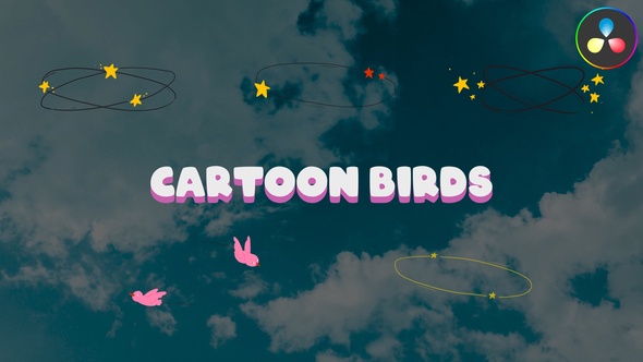 Photo of Circling Cartoon Birds for DaVinci Resolve – Videohive 51582927