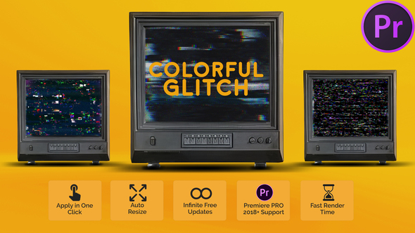 Photo of Colorful Glitch Presets for Premiere Pro – Videohive 51733340