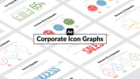Photo of Corporate Icon Graphs – Videohive 51669413