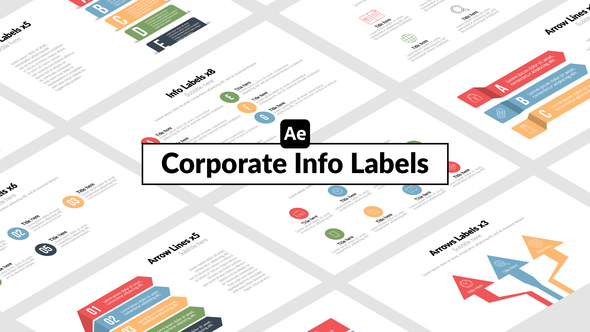 Photo of Corporate Info Labels – Videohive 51665782