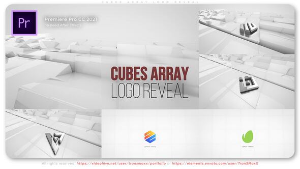 Photo of Cubes Array Logo Reveal – Videohive 51645930