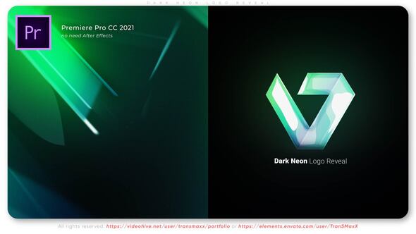Photo of Dark Neon Logo Reveal – Videohive 51645516