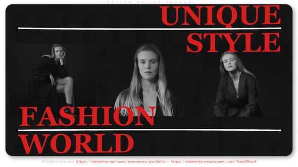 Photo of Fashion Online Journal – Videohive 51722676