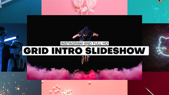 Photo of Grid Intro Slideshow – Videohive 51950839