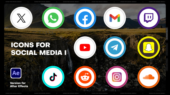 Photo of Icons for Social Media I – Videohive 51915880
