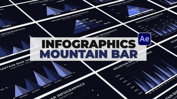 Photo of Infographics Mountain bar – Videohive 51997887