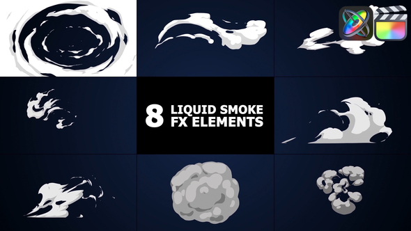 Photo of Liquid Smoke Elements | FCPX – Videohive 51569586