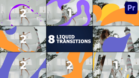 Photo of Liquid Transitions | Premiere Pro MOGRT – Videohive 51666614