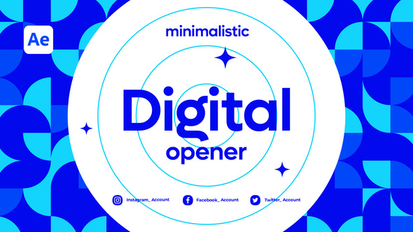 Photo of Minimalistic Digital Opener – Videohive 51902990