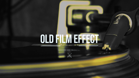 Photo of Old Film Effect – Videohive 51742052