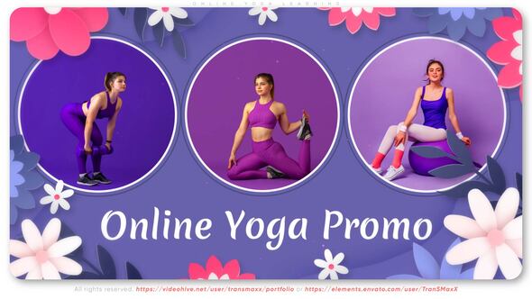 Photo of Online Yoga Learning – Videohive 51891620