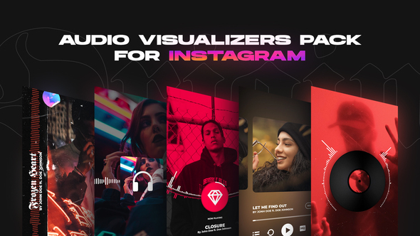 Photo of Origin — Instagram Stories music visualizer template pack for After Effects – Videohive 38587352