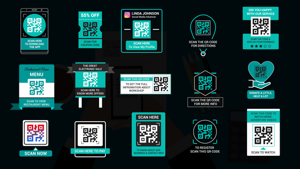 Photo of QR Code Titles – Videohive 51598957