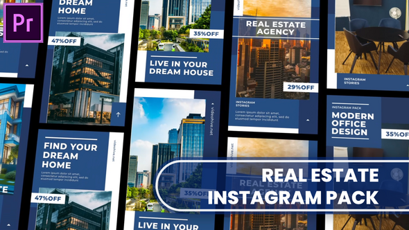Photo of Real Estate Instagram Stories Pack MOGRT for Premier Pro – Videohive 51550070