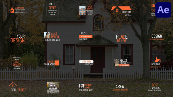 Photo of Real Estate Titles for After Effects – Videohive 51767327