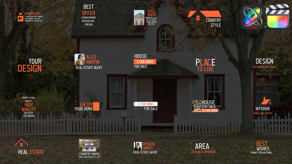 Photo of Real Estate Titles for FCPX – Videohive 51868777