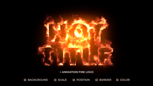 Photo of Realistic Fire Title and Logo – Videohive 51937657