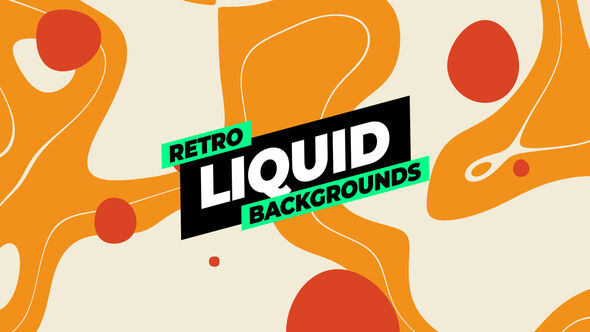 Photo of Retro Liquid Backgrounds – Videohive 51886542