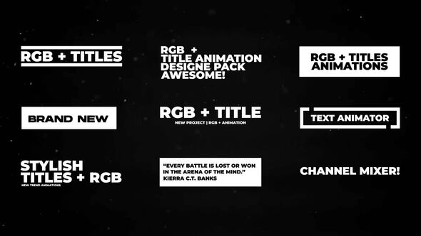 Photo of RGB Rhythm Titles | Premiere Pro – Videohive 51537612