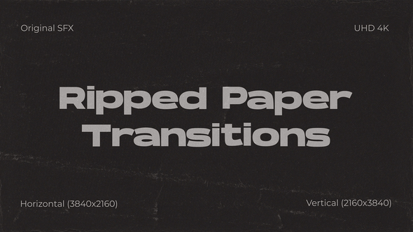 Photo of Ripped Paper Transitions – Videohive 51800103