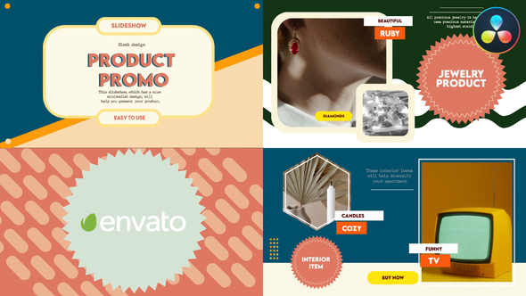 Photo of Sale Product Promo Slideshow for DaVinci Resolve – Videohive 51838671