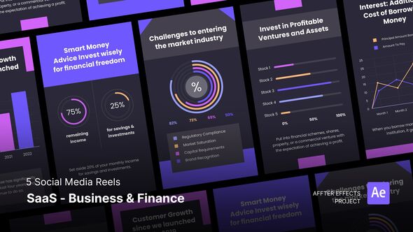 Photo of Social Media Reels – SaaS – Business & Finance After Effects Template – Videohive 51915865