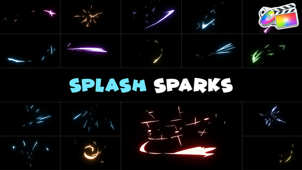 Photo of Splash Sparks for FCPX – Videohive 51583936