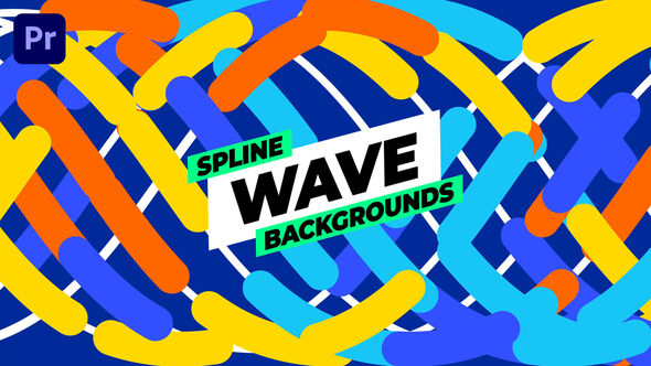 Photo of Spline Wave Backgrounds – Videohive 51813522