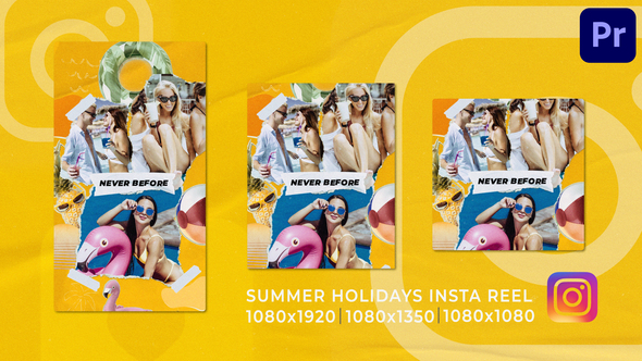 Photo of Summer Holidays Travel Funky Vertica Instagram Opener – Videohive 51951915