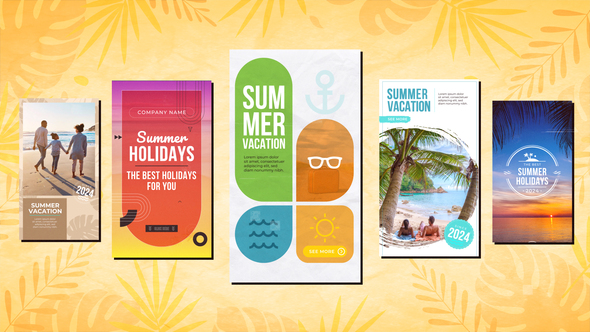 Photo of Summer/Beach Tropical Vertical Travel Stories 2 – Videohive 51653552