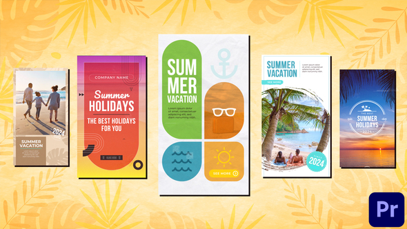 Photo of Summer/Beach Tropical Vertical Travel Stories Reels  2 – Videohive 51744672