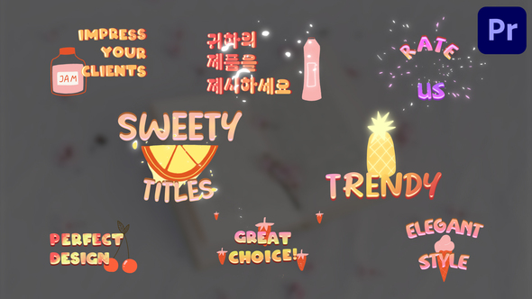 Photo of Sweety Titles for Premiere Pro – Videohive 51767739