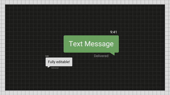 Photo of Text Message – Videohive 51804065